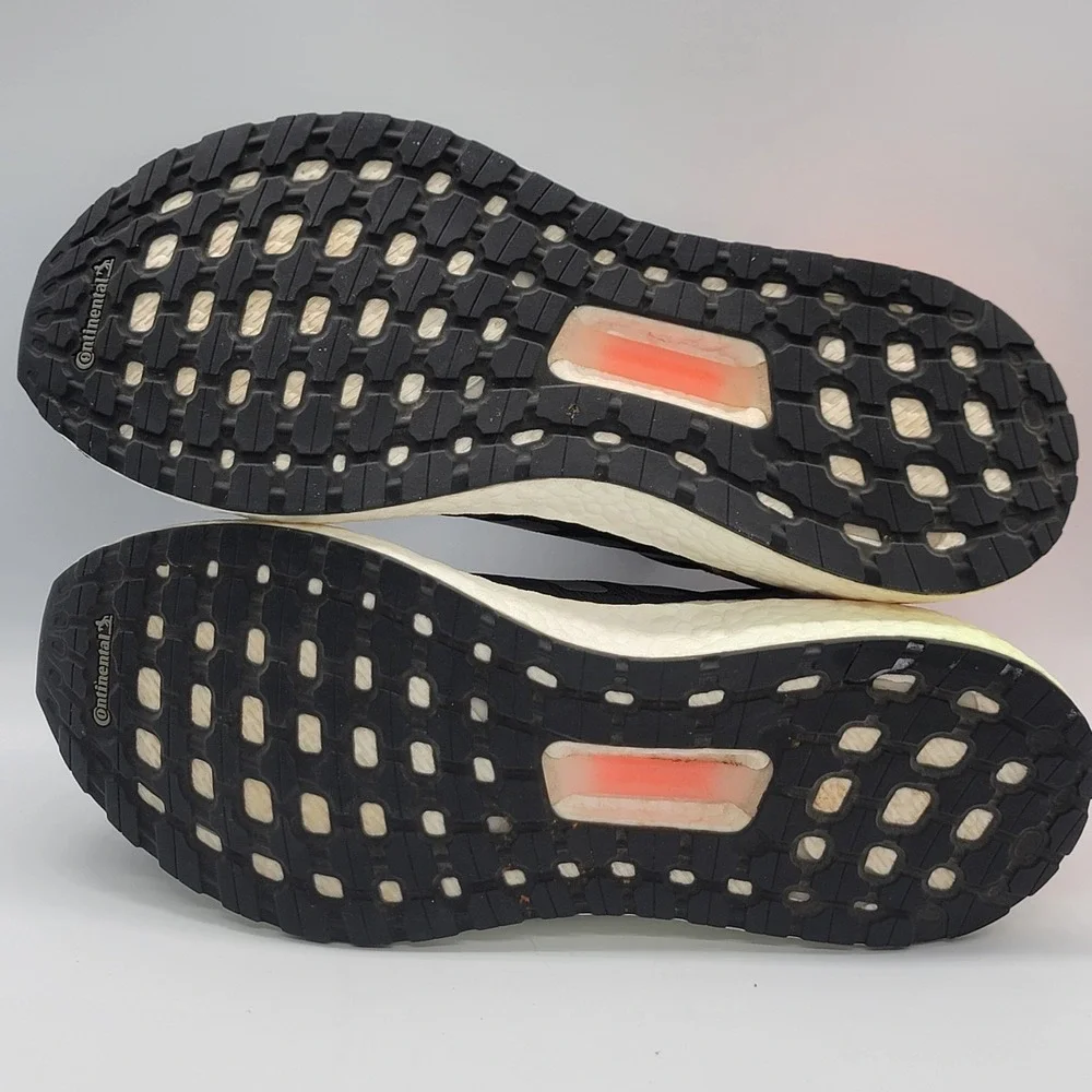 Size 8.5 - Adidas UltraBoost 20 Black Signal Orange Camo